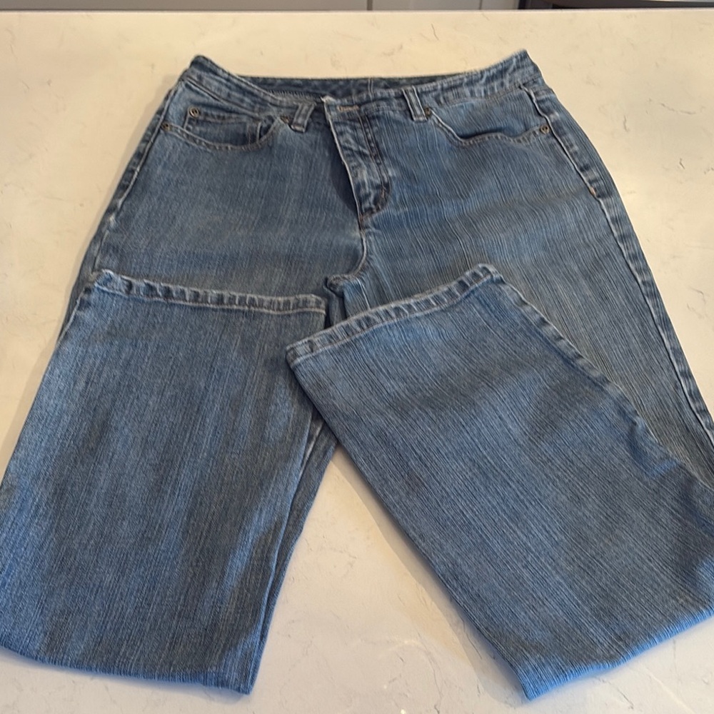 Talbots Blue Straight Leg Jeans Classic Denim